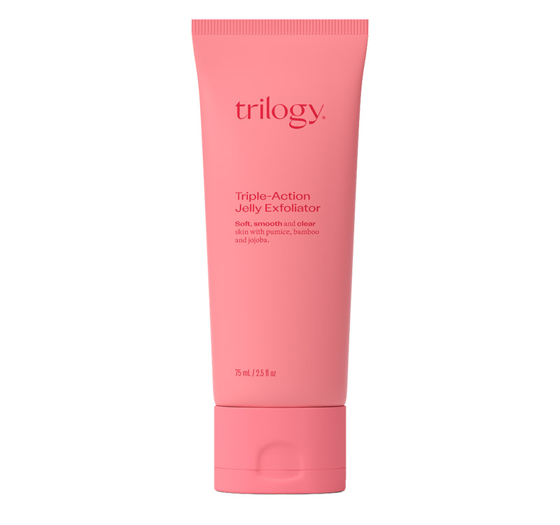 Trilogy Triple Action Jelly Exfoliator 75ml